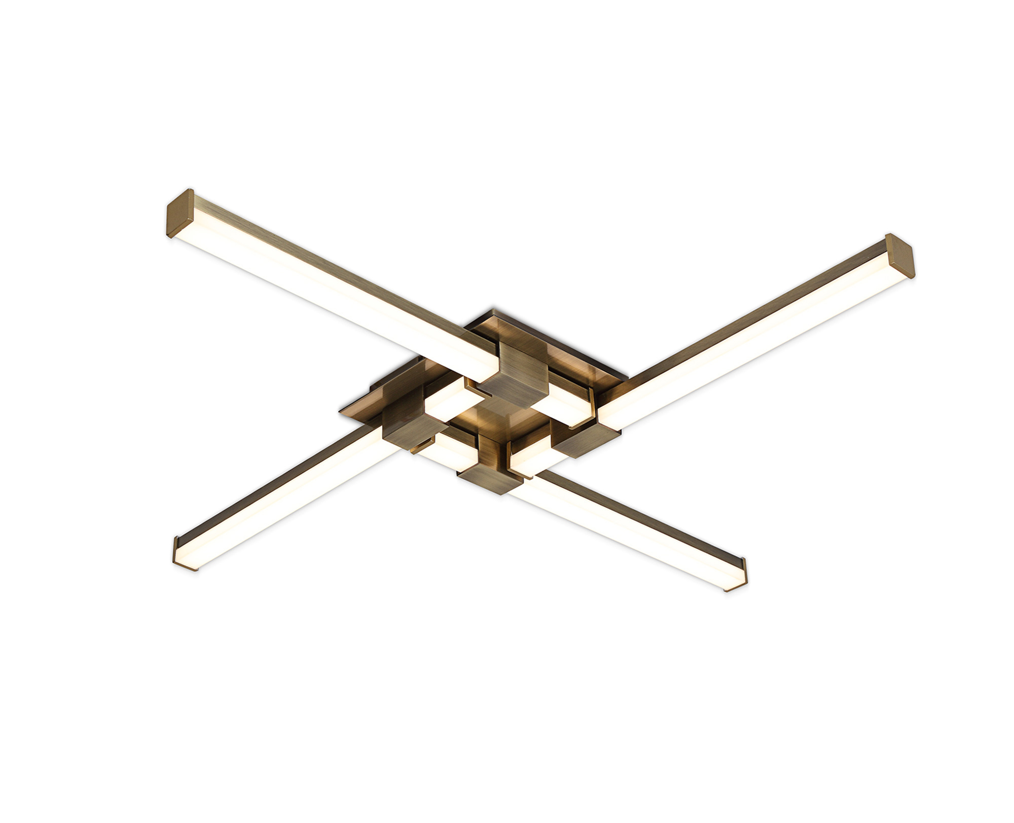 M6130  Cinto Ceiling 24W LED Antique Brass